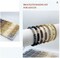 Clay Beads Kit Gold Silver Spacer Polymer Clay Beads for Jewelry Making Adults (Brown) 2820Pcs Clay Beads for Bracelet Making 6mm Neutral Heishi Fall Friendship Bracelets